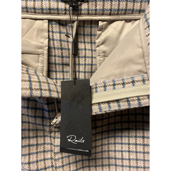 Rails Prim Skirt
Lilac Navy Mini Check Size 4 - Picture 6 of 6